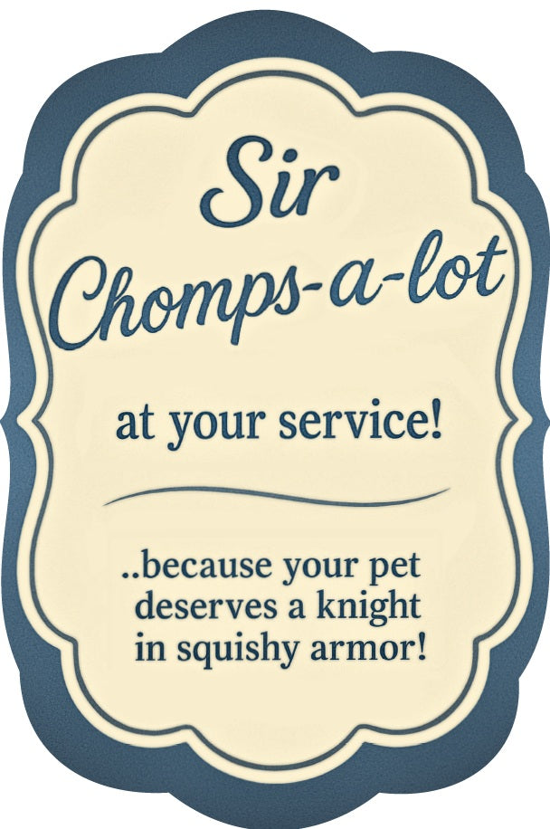 🦴 Sir Chomps-a-lot at your service! Big Squeak, Crunchy Crinkle, Endless Chew Fun!