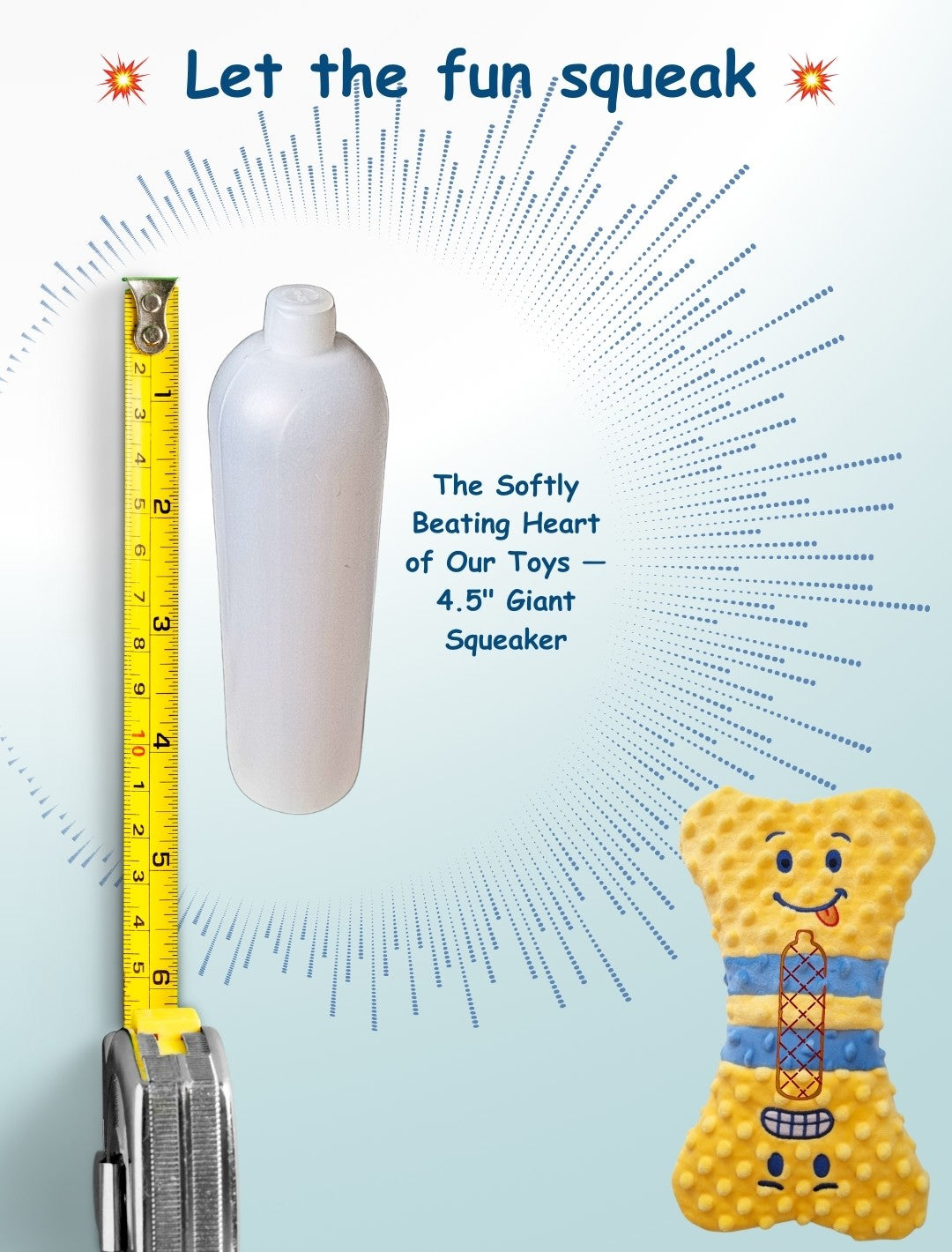 🦴 Sir Chomps-a-lot at your service! Big Squeak, Crunchy Crinkle, Endless Chew Fun!